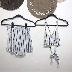 Striped Two Piece Set